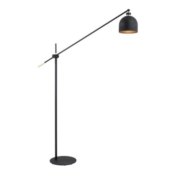 Argon 4735 - Stojeća lampa DETROIT 1xE27/15W/230V crna