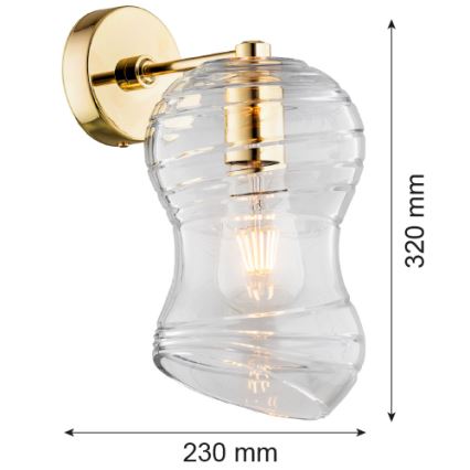 Argon 4741 - Zidna lampa DEPORTIVO 1xE27/15W/230V