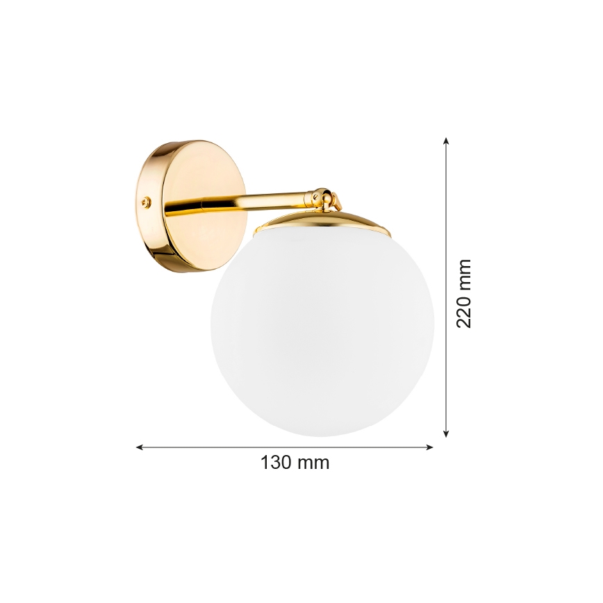 Argon 4744 - Zidna lampa SATELITE 1xE27/15W/230V