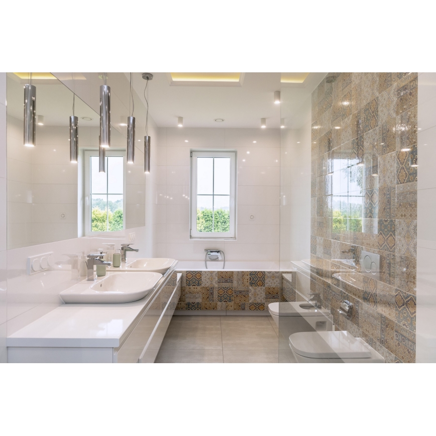 Argon 4756 - Luster na sajli GOMERA 1xGU10/5W/230V crno