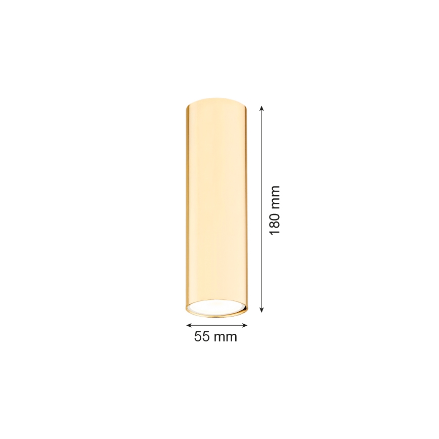 Argon 4761 - Reflektorska lampa TYBER 1xGU10/5W/230V mesing