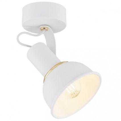 Argon 4899 - Reflektorska lampa TWIST 1xE14/7W/230V beli/zlatna