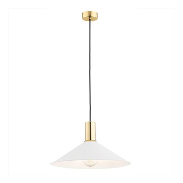 Argon 4911 - Luster na sajli MINORI 1xE27/15W/230V beli/zlatna