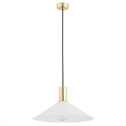 Argon 4911 - Luster na sajli MINORI 1xE27/15W/230V beli/zlatna