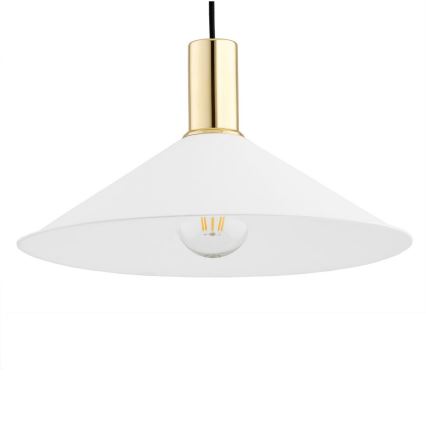 Argon 4911 - Luster na sajli MINORI 1xE27/15W/230V beli/zlatna