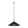 Argon 4912 - Luster na sajli MINORI 1xE27/15W/230V crno/zlatna