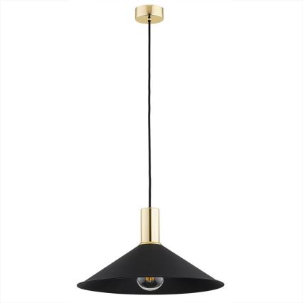 Argon 4912 - Luster na sajli MINORI 1xE27/15W/230V crno/zlatna
