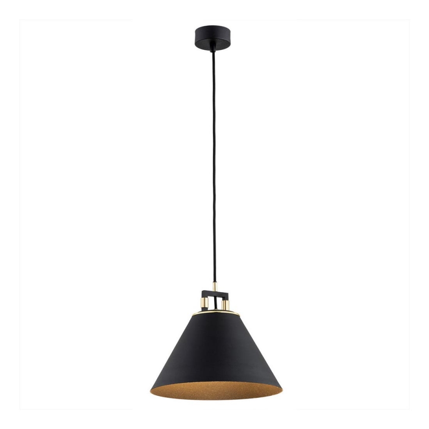 Argon 4915 - Luster na sajli ORTE 1xE27/15W/230V crno