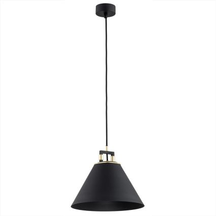 Argon 4915 - Luster na sajli ORTE 1xE27/15W/230V crno