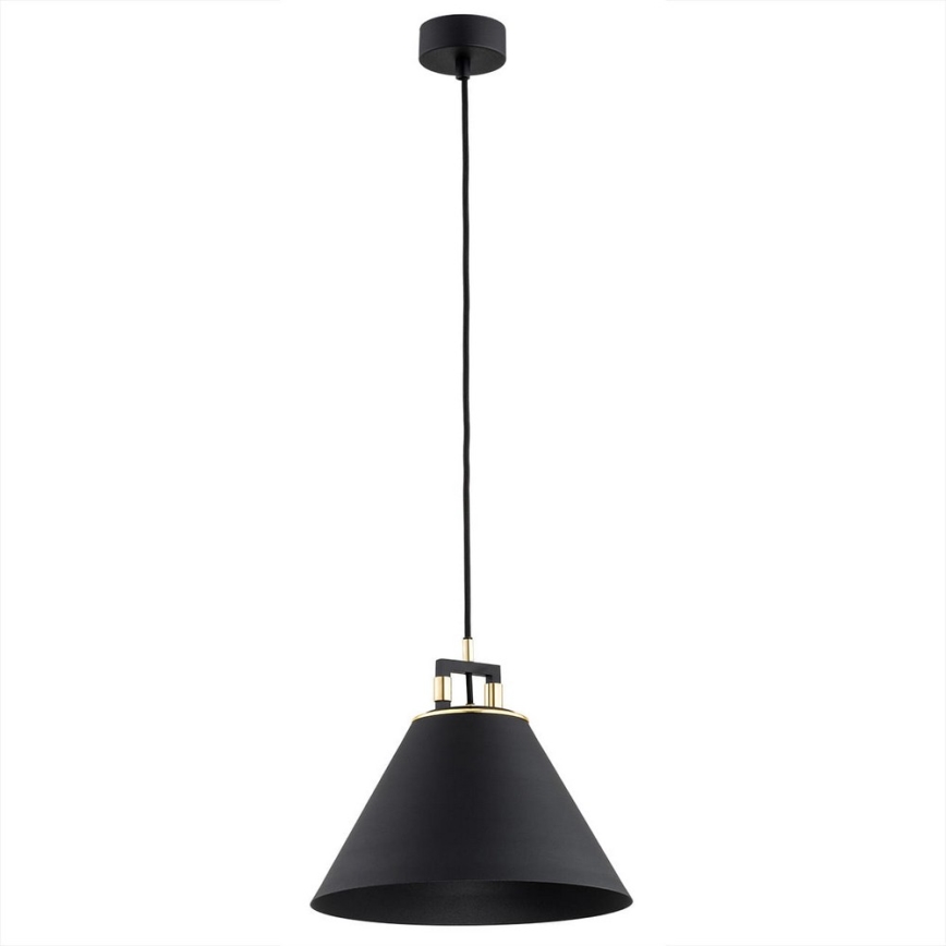 Argon 4915 - Luster na sajli ORTE 1xE27/15W/230V crno