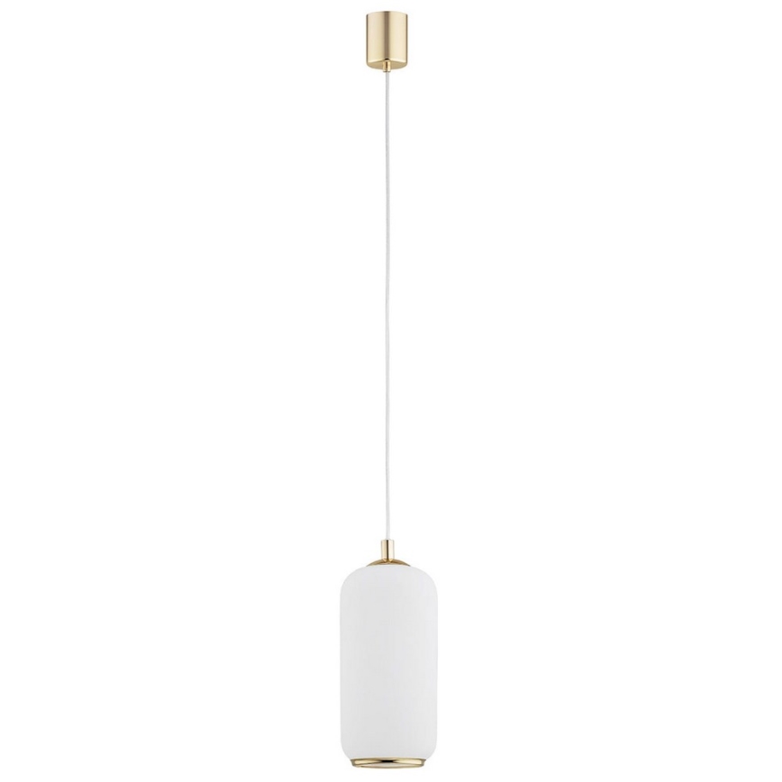 Argon 4993 - Luster na sajli PALLADO 1xE27/15W/230V zlatna/beli