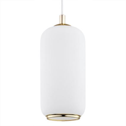 Argon 4993 - Luster na sajli PALLADO 1xE27/15W/230V zlatna/beli