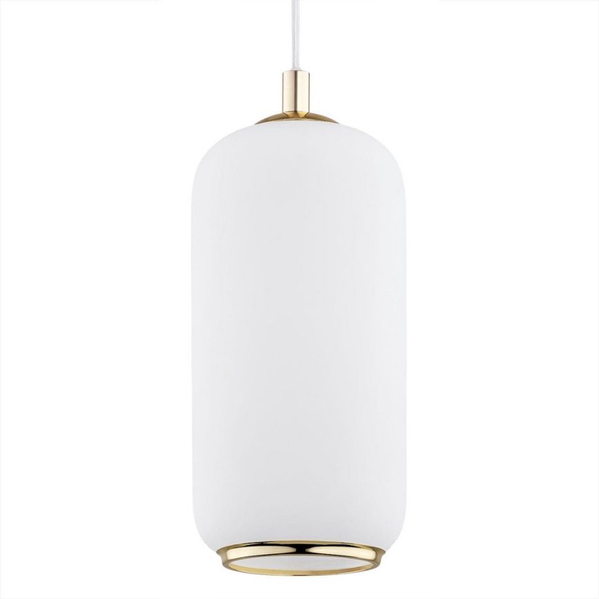 Argon 4993 - Luster na sajli PALLADO 1xE27/15W/230V zlatna/beli