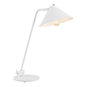 Argon 4996 - Stona lampa GABIAN 1xE27/15W/230V beli