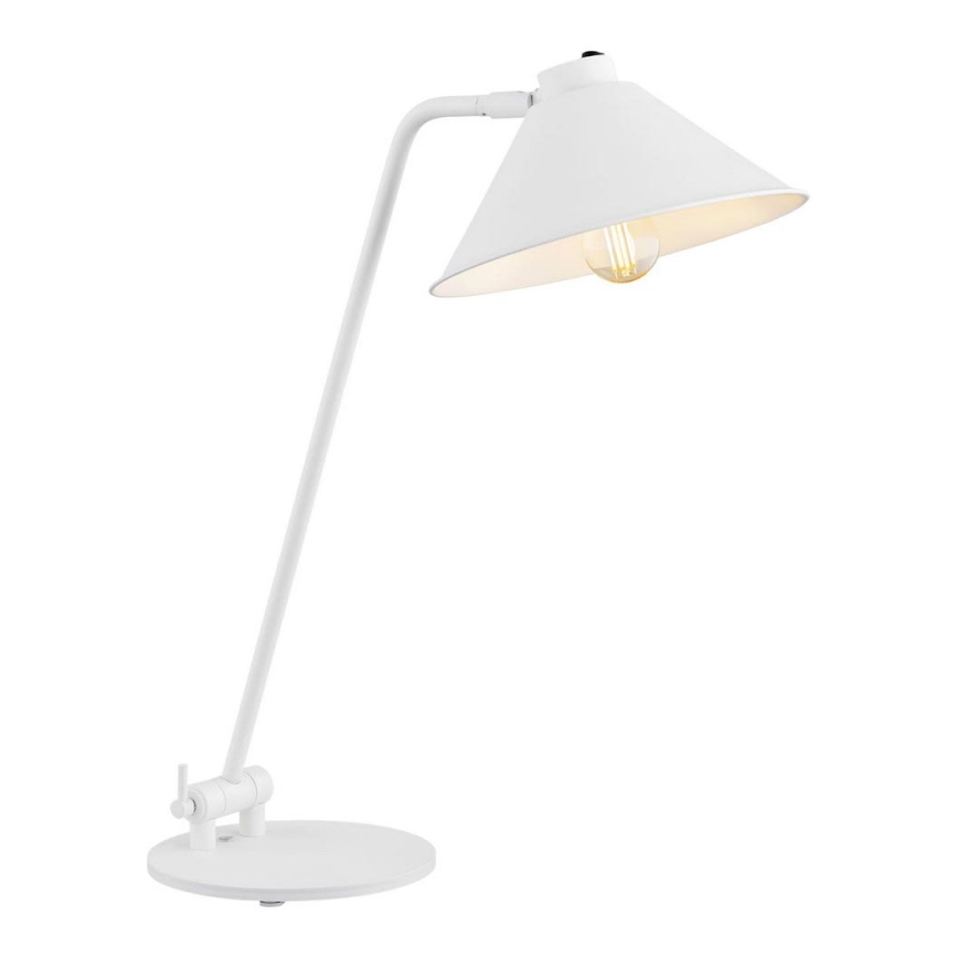 Argon 4996 - Stona lampa GABIAN 1xE27/15W/230V beli