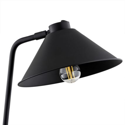 Argon 4999 - Podna lampa GABIAN 1xE27/15W/230V crno