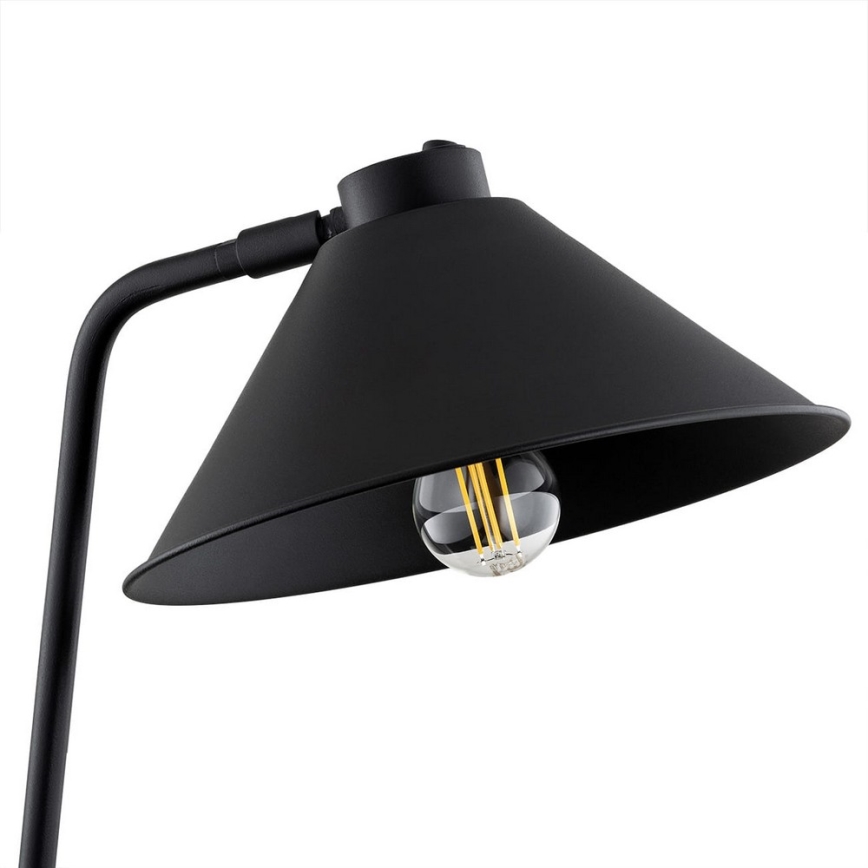 Argon 4999 - Podna lampa GABIAN 1xE27/15W/230V crno