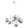 Argon 5020 - Luster na sajli SATELITE 15xE27/15W/230V sjajni krom/beli