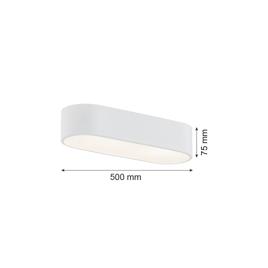 Argon 6002 - Plafonjera TONI 3xE27/15W/230V beli