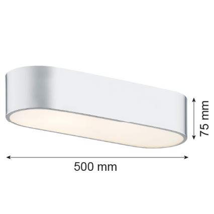 Argon 6004 - Plafonjera TONI 3xE27/15W/230V srebrno