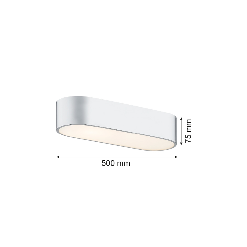 Argon 6004 - Plafonjera TONI 3xE27/15W/230V srebrno