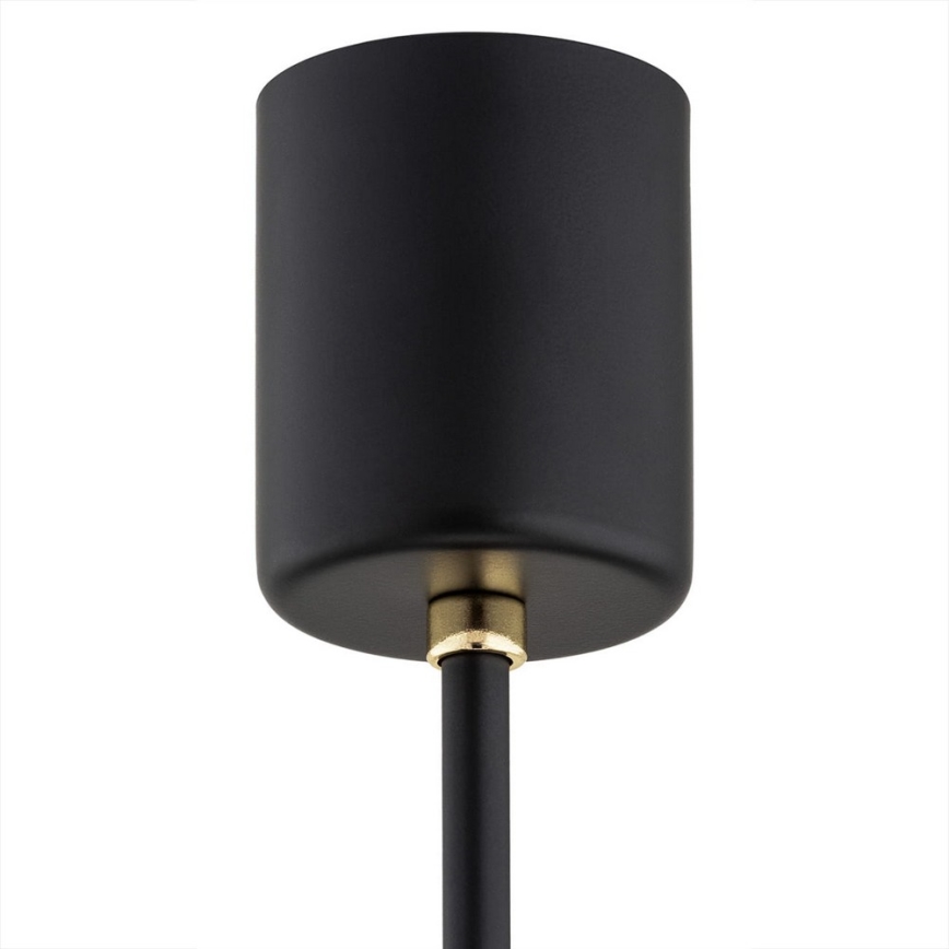 Argon 6143 - Viseći luster CAMELOT PLUS 3xE27/15W/230V crno/beli/zlatna