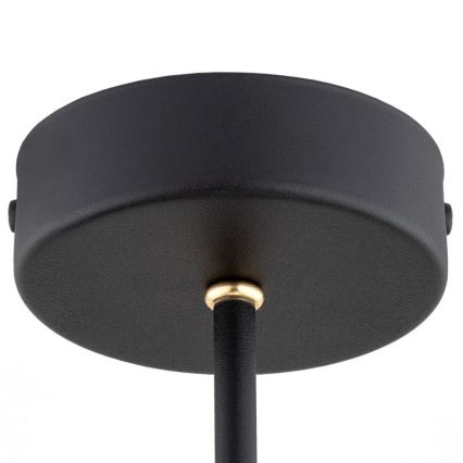 Argon 6150 - Viseći luster AMALFI 3xE27/15W/230V crno/beli
