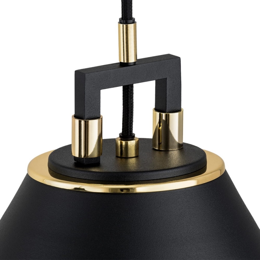 Argon 6174 - Luster na sajli ORTE 3xE27/15W/230V crno
