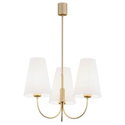 Argon 6267 - Viseći luster SAFIANO 3xE27/15W/230V zlatna