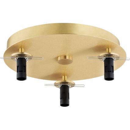 Argon 6290 - Plafonjera FABIO 3xE14/7W/230V alabaster zlatna