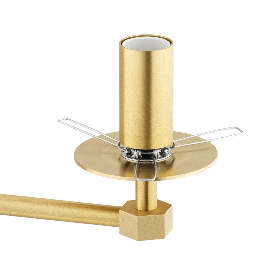 Argon 6307 - Viseći luster PALOMA 3xE14/7W/230V zlatna/beli