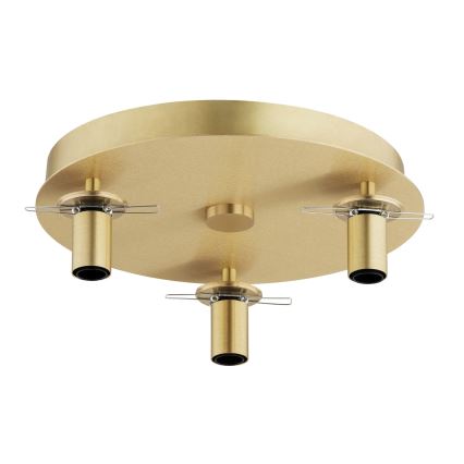 Argon 6308 - Plafonjera PALOMA 3xE14/7W/230V zlatna/crno