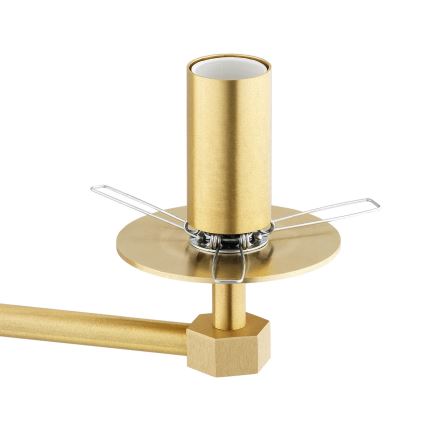 Argon 6310 - Viseći luster PALOMA 3xE14/7W/230V zlatna/crno