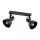 Argon 7037 - Reflektorska lampa TWIST 2xE14/7W/230V crno/zlatna