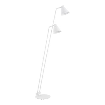 Argon 7076 - Podna lampa AVALONE 2xE27/15W/230V beli