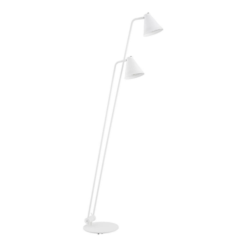 Argon 7076 - Podna lampa AVALONE 2xE27/15W/230V beli