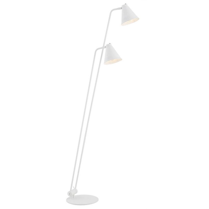 Argon 7076 - Podna lampa AVALONE 2xE27/15W/230V beli