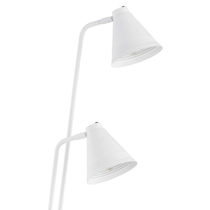 Argon 7076 - Podna lampa AVALONE 2xE27/15W/230V beli