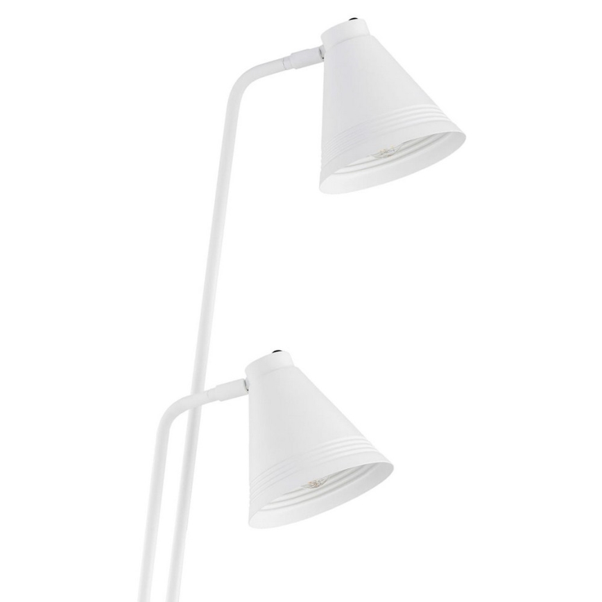 Argon 7076 - Podna lampa AVALONE 2xE27/15W/230V beli