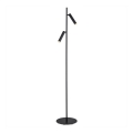 Argon 7082 - Podna lampa TORRE 2xG9/6W/230V crno