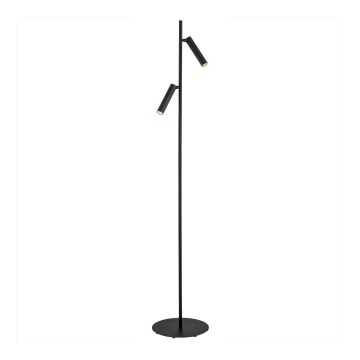 Argon 7082 - Podna lampa TORRE 2xG9/6W/230V crno