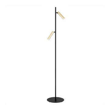 Argon 7083 - Podna lampa TORRE 2xG9/6W/230V crno/mesing