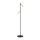 Argon 7083 - Podna lampa TORRE 2xG9/6W/230V crno/mesing