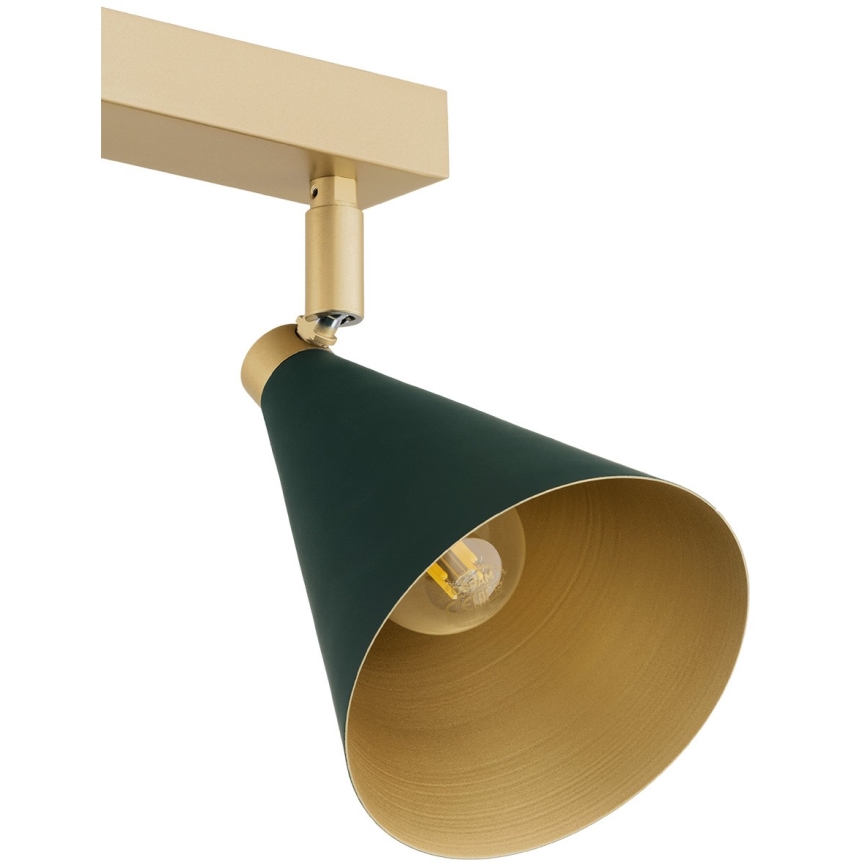 Argon 7148 - Reflektorska lampa LUCINDA 2xE14/7W/230V zelena