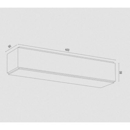 Argon 7166 - Zidna lampa CARLSON 2xE27/15W/230V 40 cm zlatna