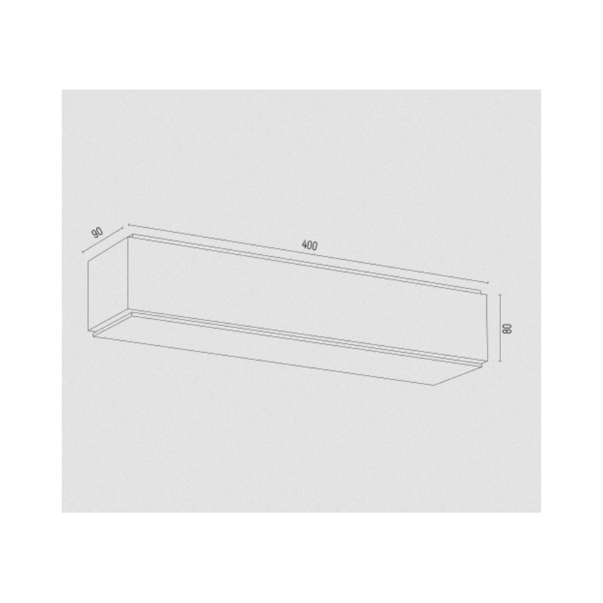Argon 7166 - Zidna lampa CARLSON 2xE27/15W/230V 40 cm zlatna