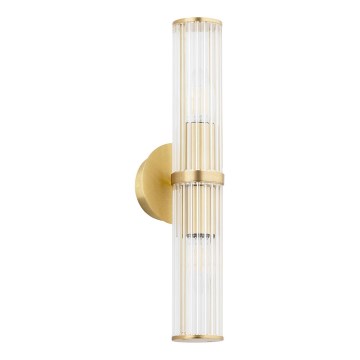 Argon 7203 - Zidna lampa HAMPTON 2xE14/7W/230V zlatna