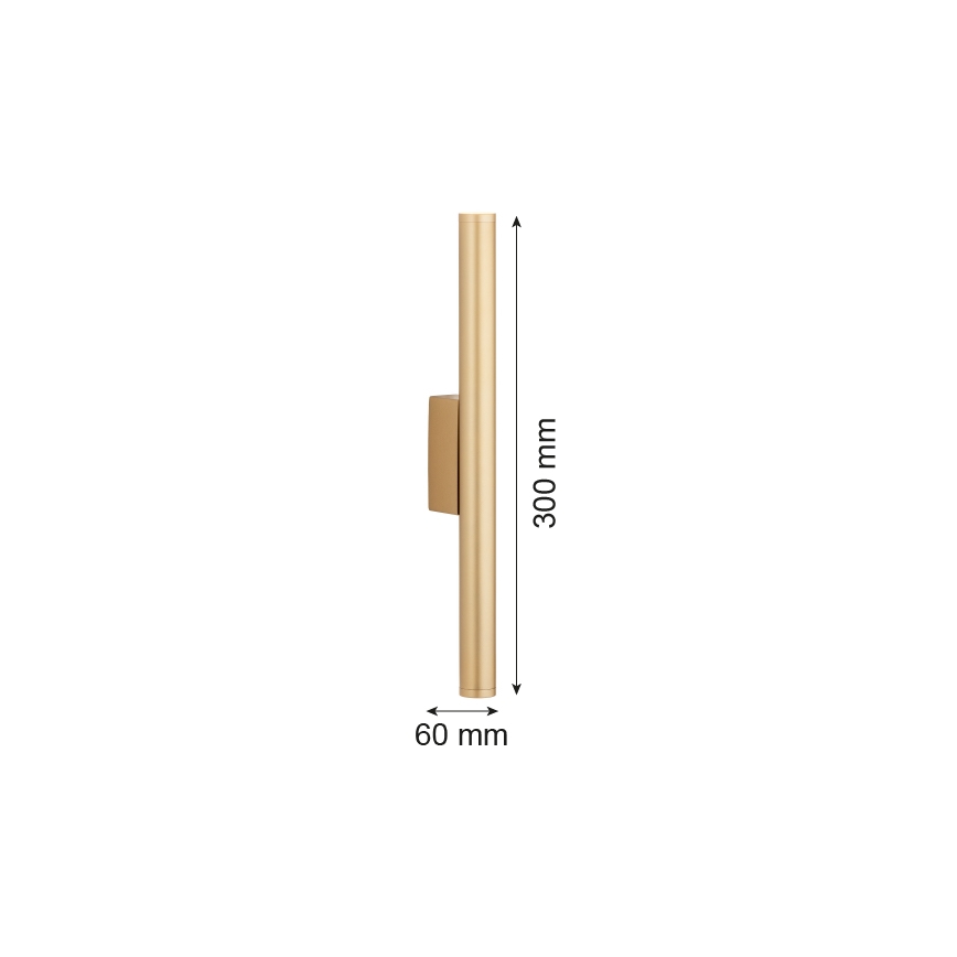 Argon 7224 - LED Zidna lampa GRECO 2xLED/4,2W/230V 3000K zlatna
