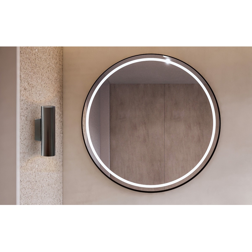 Argon 7231 - Zidna lampa MITOS PLUS 2xGU10/5W/230V crno