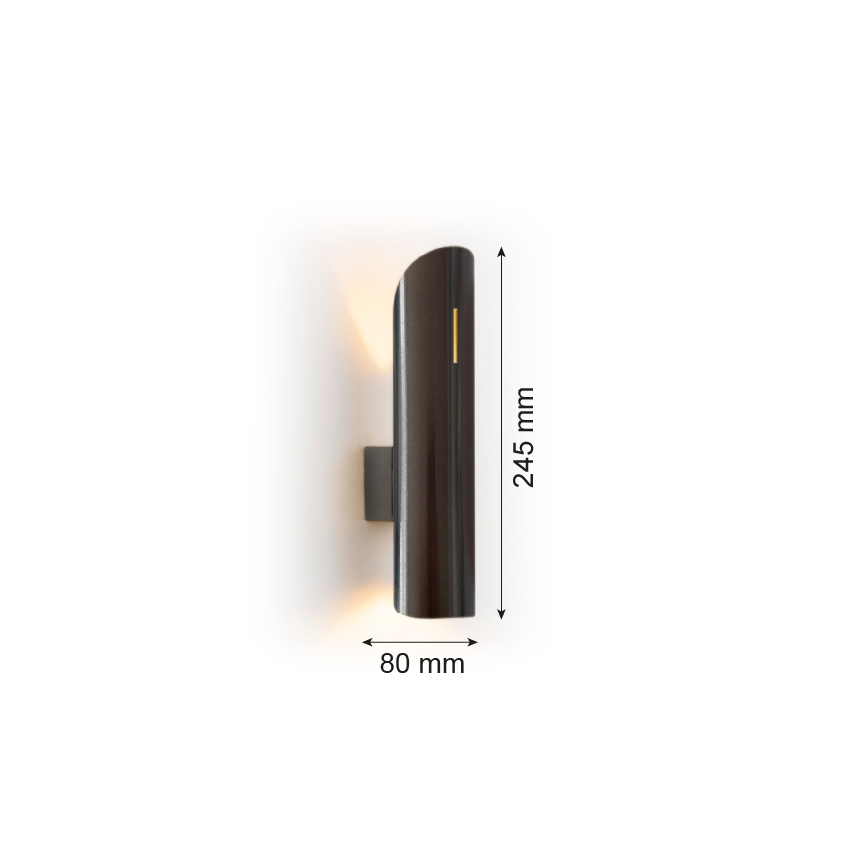 Argon 7232 - Zidna lampa AKRON PLUS 2xG9/6W/230V